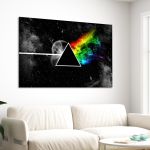 Canvas printDarkness, Light, Color