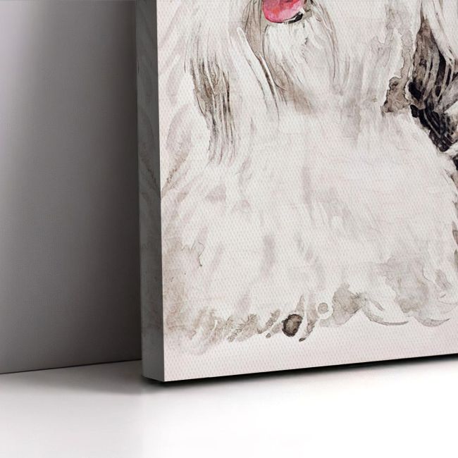 Canvas print Sex and city (Canine version)