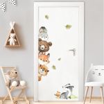 Wall stickers Peekaboo, woodland animals