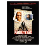 Paris, Texas, αφίσα, κάδρο