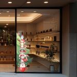 Χριστουγεννιάτικο αυτοκόλλητο, Christmas Peekaboo Woodland art1