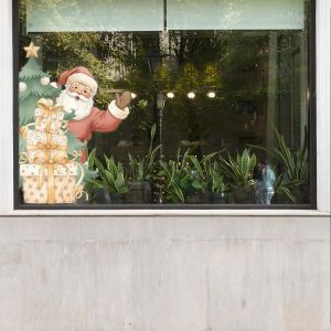 Christmas sticker, Christmas Peekaboo Woodland art1 2