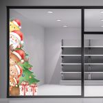 Christmas sticker, Christmas Peekaboo