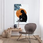 Canvas print Woman I