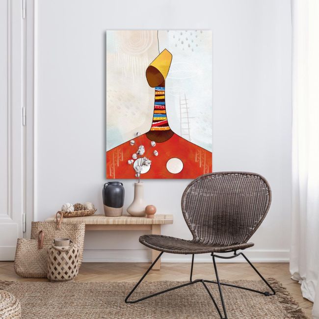 Canvas print Woman IV