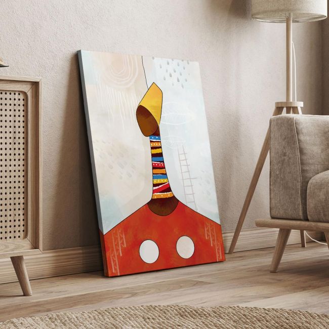 Canvas print Woman IV