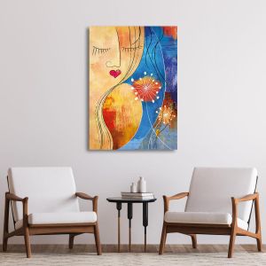 Canvas print Woman III Framed canvas View 1 2