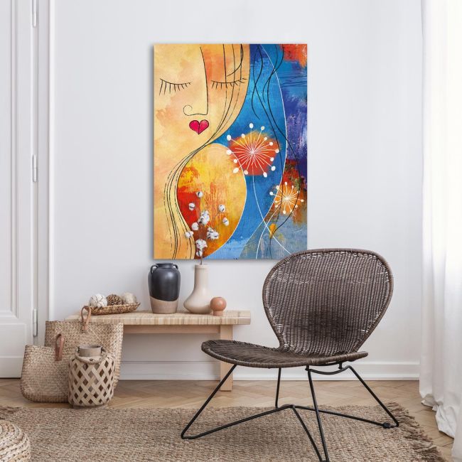Canvas print Woman III