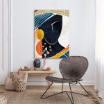 Canvas print Woman VII