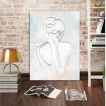 Πίνακας ζωγραφικής Abstract woman form