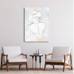 Πίνακας ζωγραφικής Abstract woman form