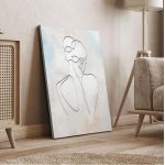 Πίνακας ζωγραφικής Abstract woman form