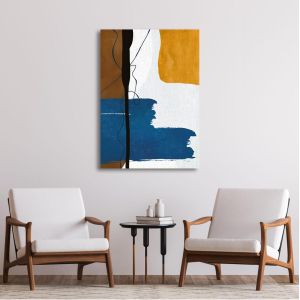 Πίνακας ζωγραφικής Abstract design Καμβάς τελαρωμένος Όψη 1 2