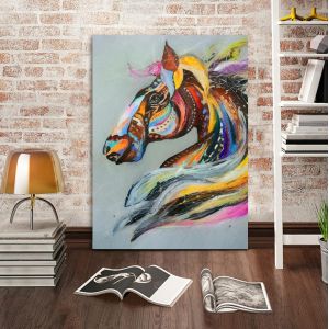 Πίνακας ζωγραφικής Colorful horse