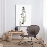 Canvas print A zebra ride