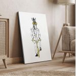 Canvas print A zebra ride