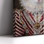 Canvas print A cat portrait