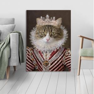Canvas print A cat portrait