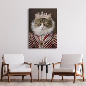Canvas print A cat portrait Framed canvas View 1 2