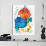 Canvas print Many abstract shapes