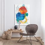 Canvas print Many abstract shapes