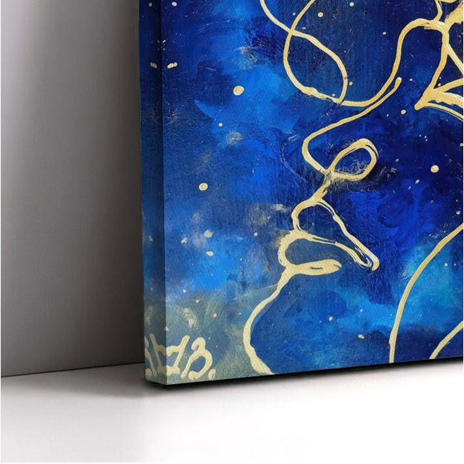 Canvas print A starry kiss