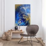 Canvas print A starry kiss