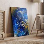 Canvas print A starry kiss