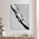 Canvas print Help you up