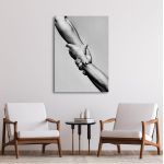 Canvas print Help you up