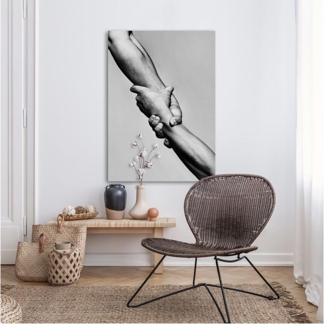Canvas print Help you up