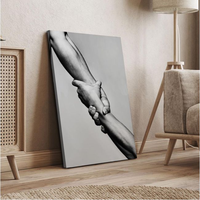 Canvas print Help you up