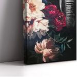 Πίνακας ζωγραφικής Through the flowers