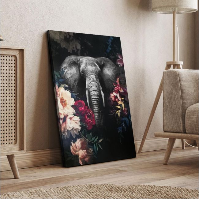 Πίνακας ζωγραφικής Through the flowers