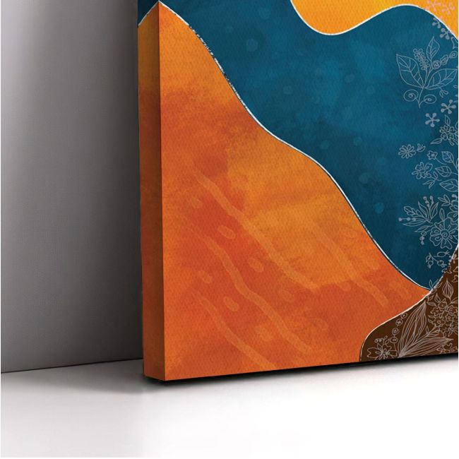 Canvas print Rising sun