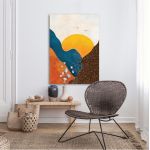 Canvas print Rising sun
