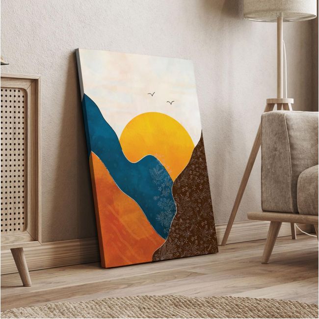 Canvas print Rising sun