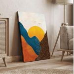 Canvas print Rising sun