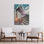 Canvas print Old staircase