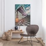 Canvas print Old staircase