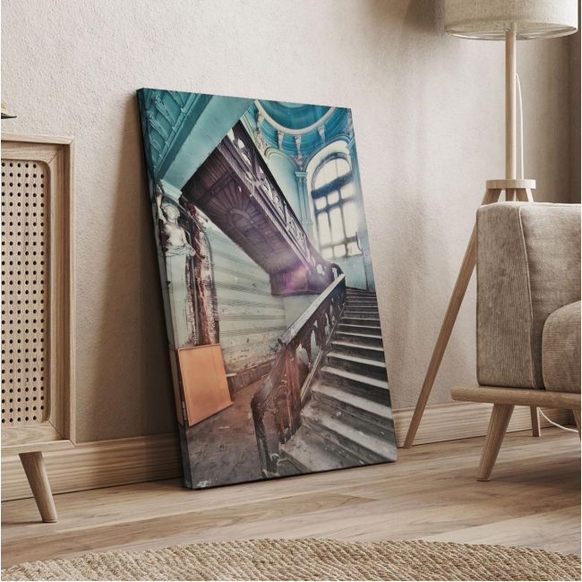 Canvas print Old staircase