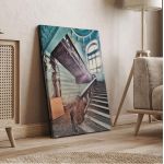 Canvas print Old staircase