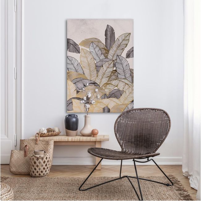 Πίνακας ζωγραφικής Bundle of leaves I