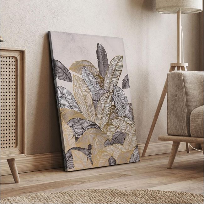 Canvas print Bundle of leaves I