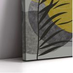 Πίνακας ζωγραφικής Leaves and shapes