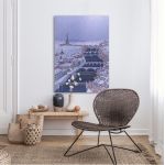 Canvas print A winter Paris painting
