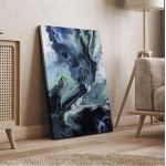 Canvas print Abstract painting detail
