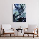 Canvas print Abstract painting detail