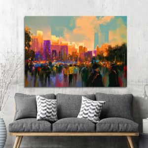 Πίνακας ζωγραφικής Life in the city