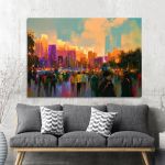 Πίνακας ζωγραφικής Life in the city